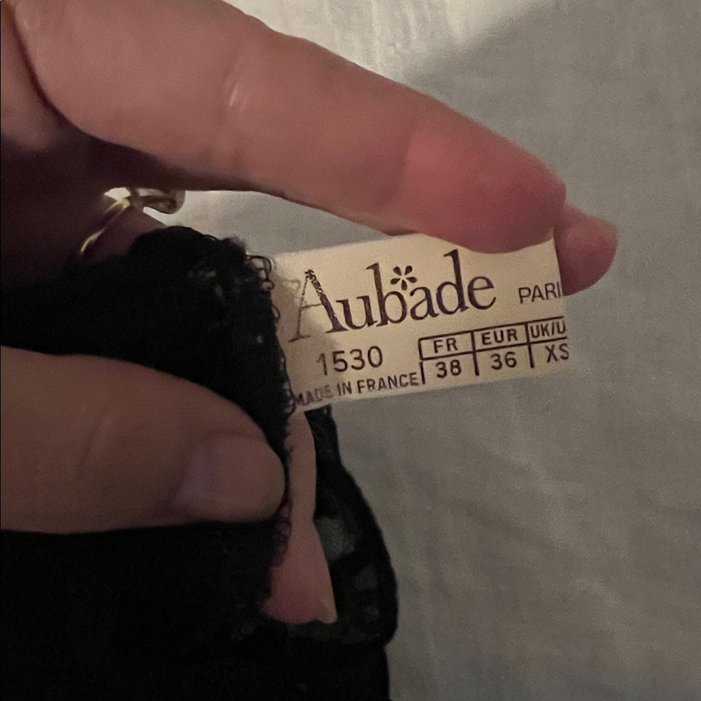 French lace top Aubade - Picture 3 of 3